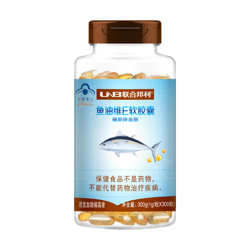 联合邦利牌鱼油维E软胶囊